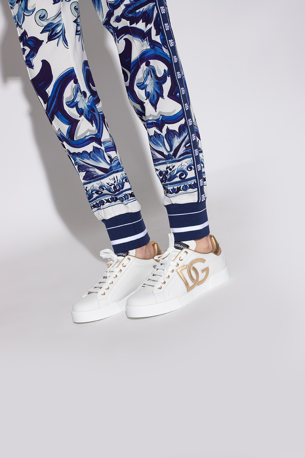 dolce and gabbana portofino sneakers womens